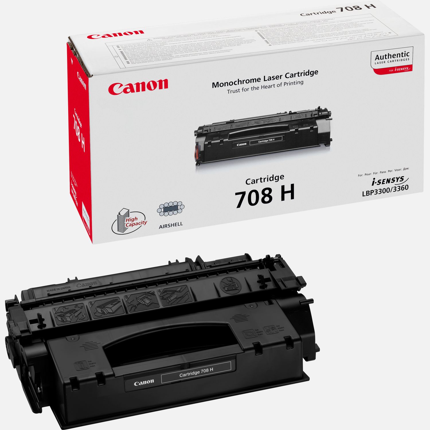 CANON  0917B002 Toner noir Original 708h