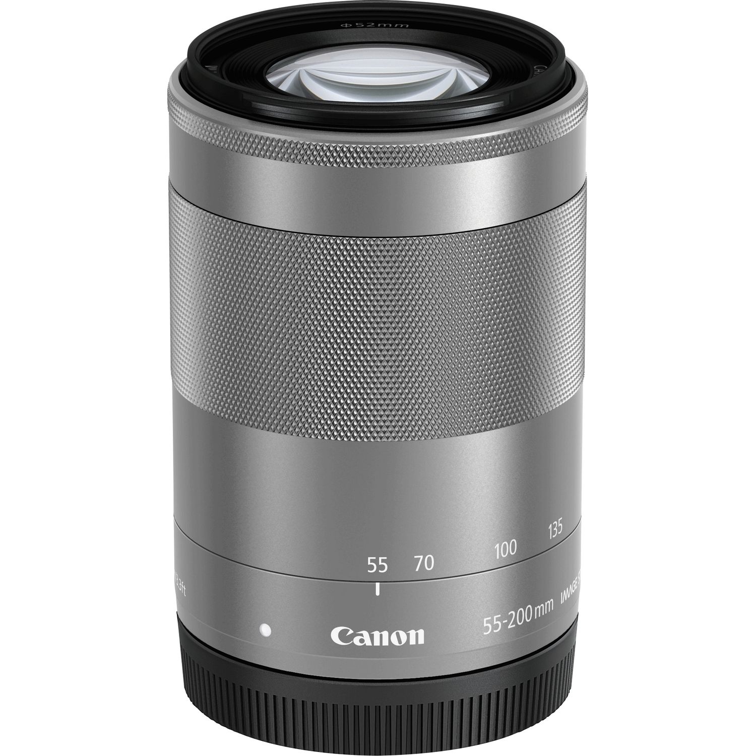 Canon EF-M 55-200mm f/4.5-6.3 IS STM Objektiv – Silber — Canon