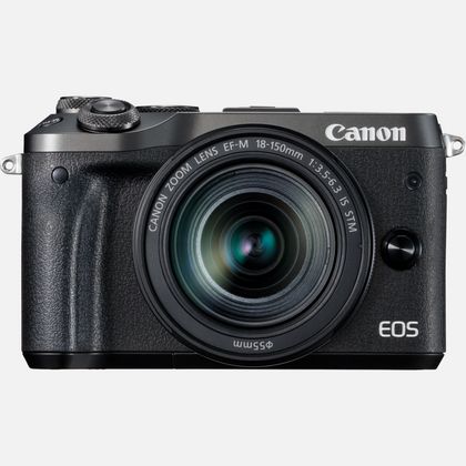 Canon EOS M6 + objectif EF-M 18-150mm S-IS-STM noir