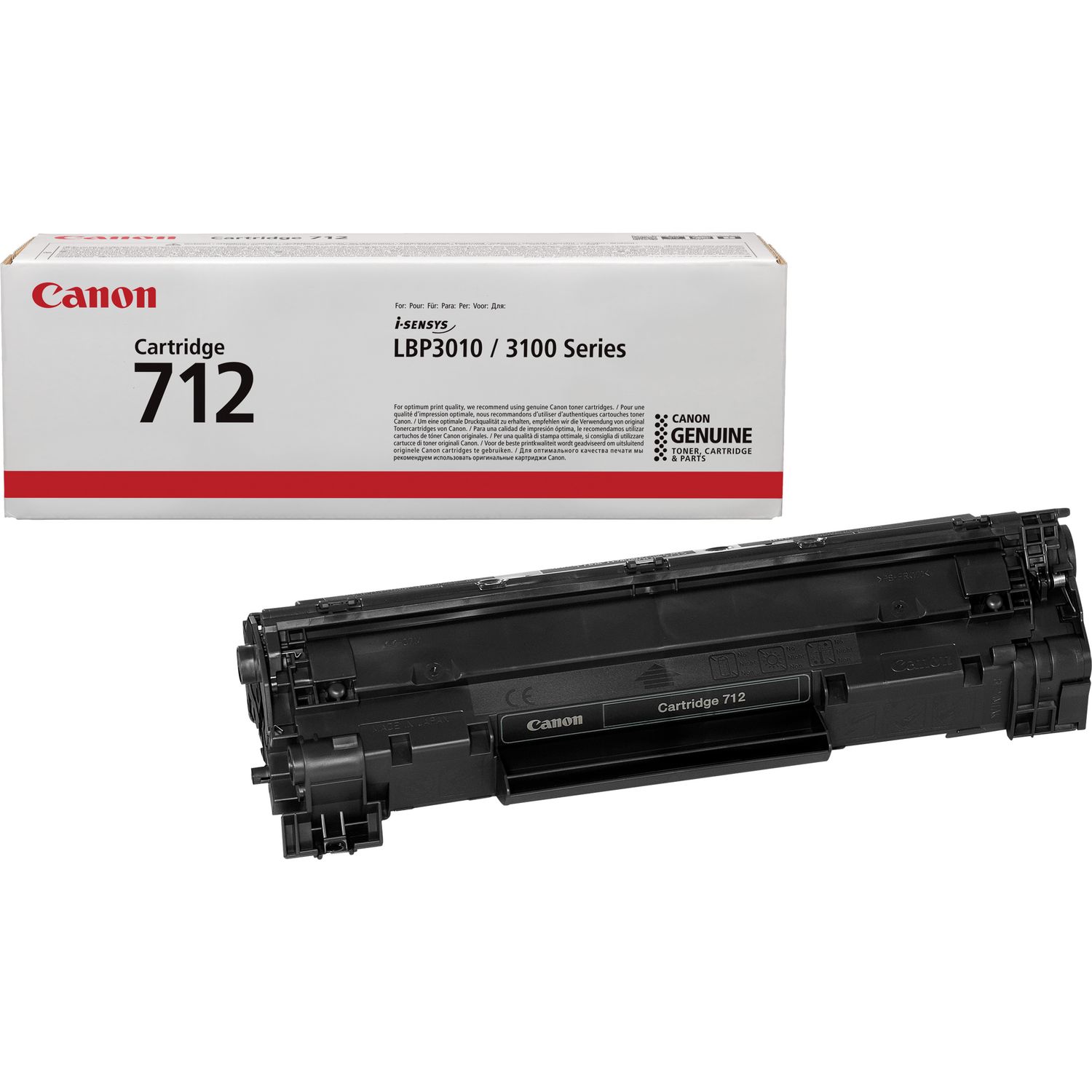 Buy Canon 712 Black Toner Cartridge — Canon Sweden Store