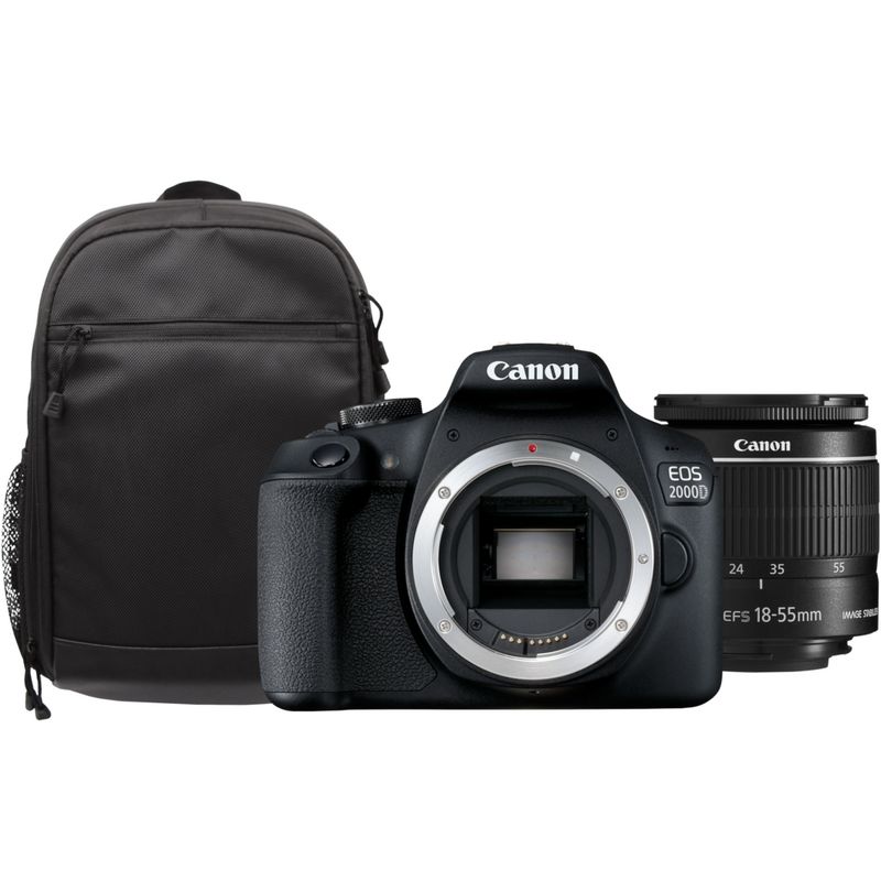 Canon EOS 2000D + EFS 1855mm IS II Objektiv in WLANKameras — Canon Deutschland Shop