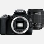 Canon Eos 250D Body Zwart Ef S 18 55Mm F4 56 Is Stm Lens canon kopen in de aanbieding