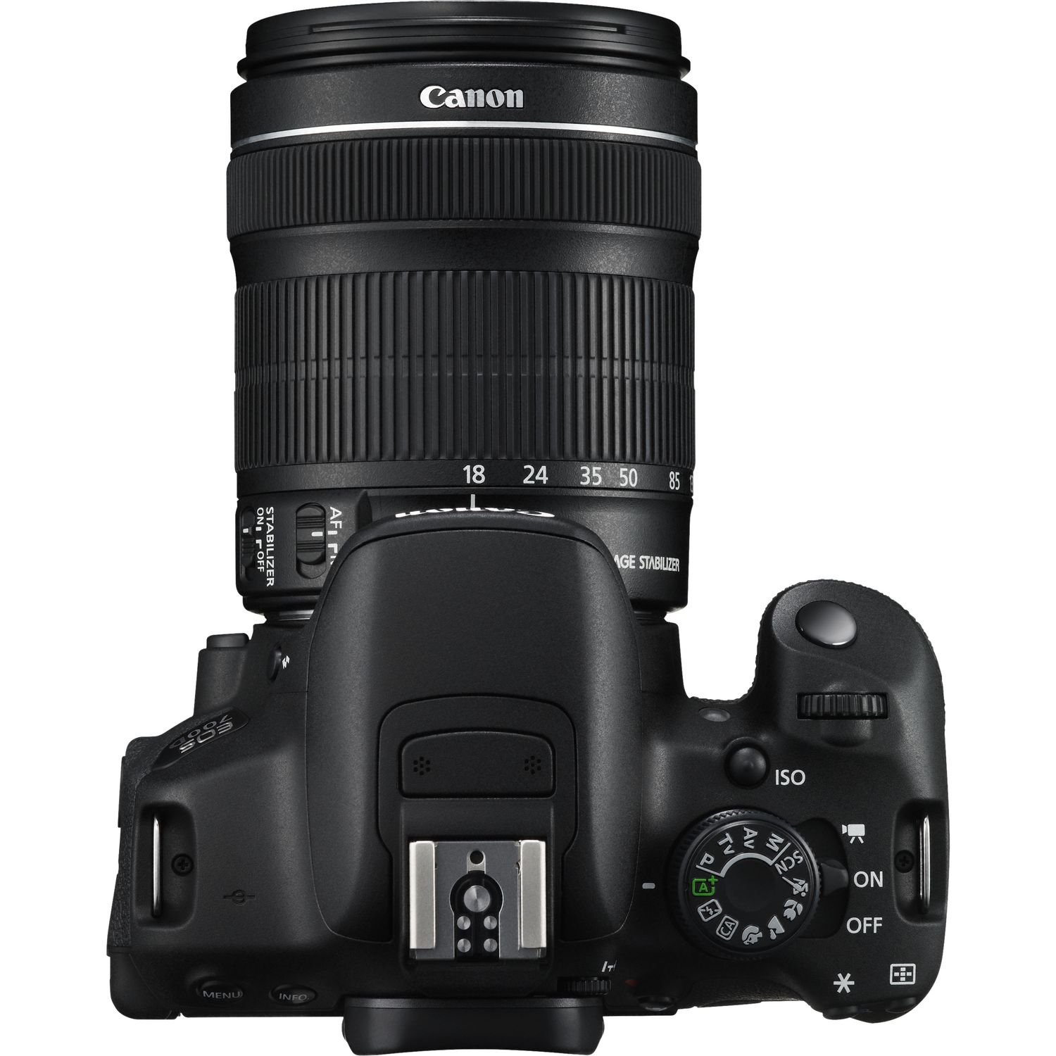 Canon Digital Camera EOS 700D + 18-135mm IS STM Lens 18 Megapixel Zoom ...