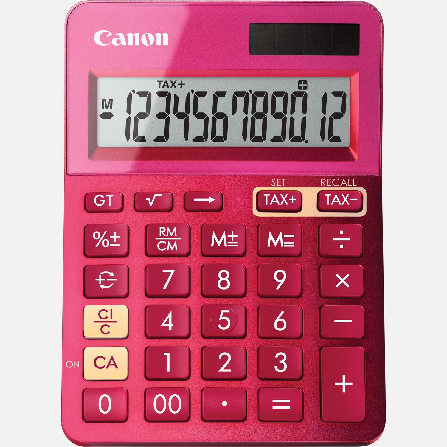 CANON Calculatrice de bureau LS123K rose