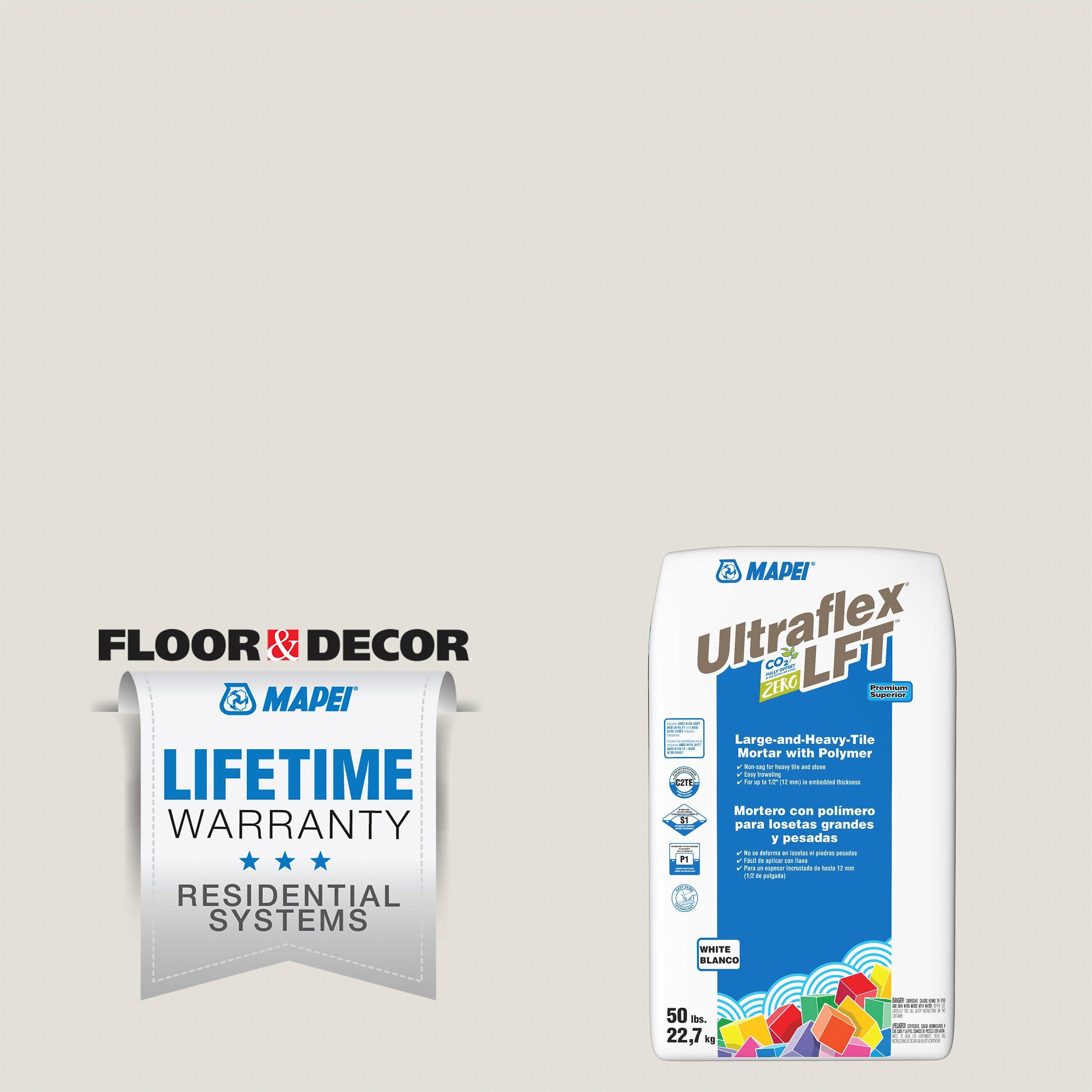 Mapei Ultraflex LFT White - Large Format Tile Mortar