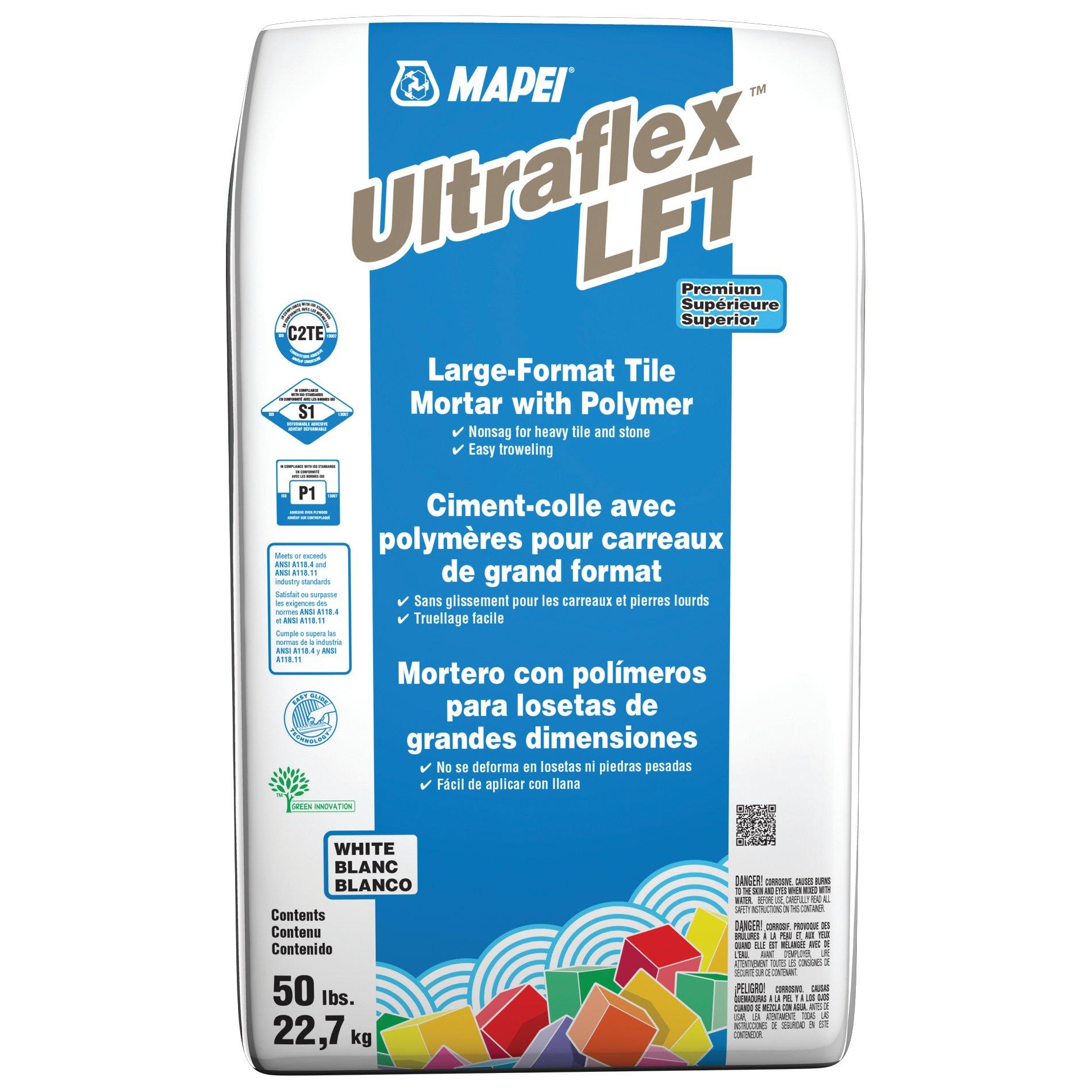 Mapei Ultraflex LFT White - Large Format Tile Mortar