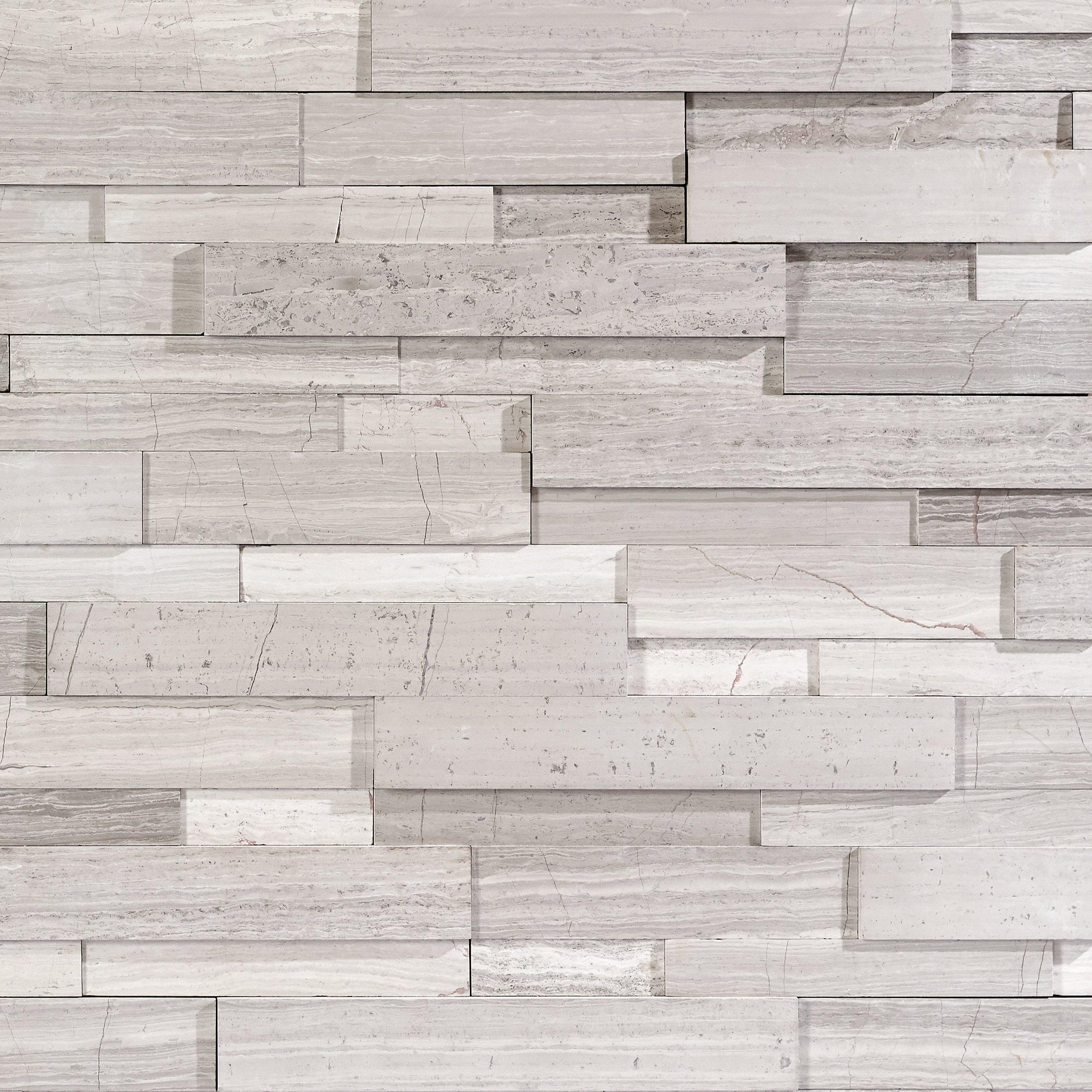 Celeste White Quartzite Panel Ledger 6 X 24 100568948 Floor And Decor