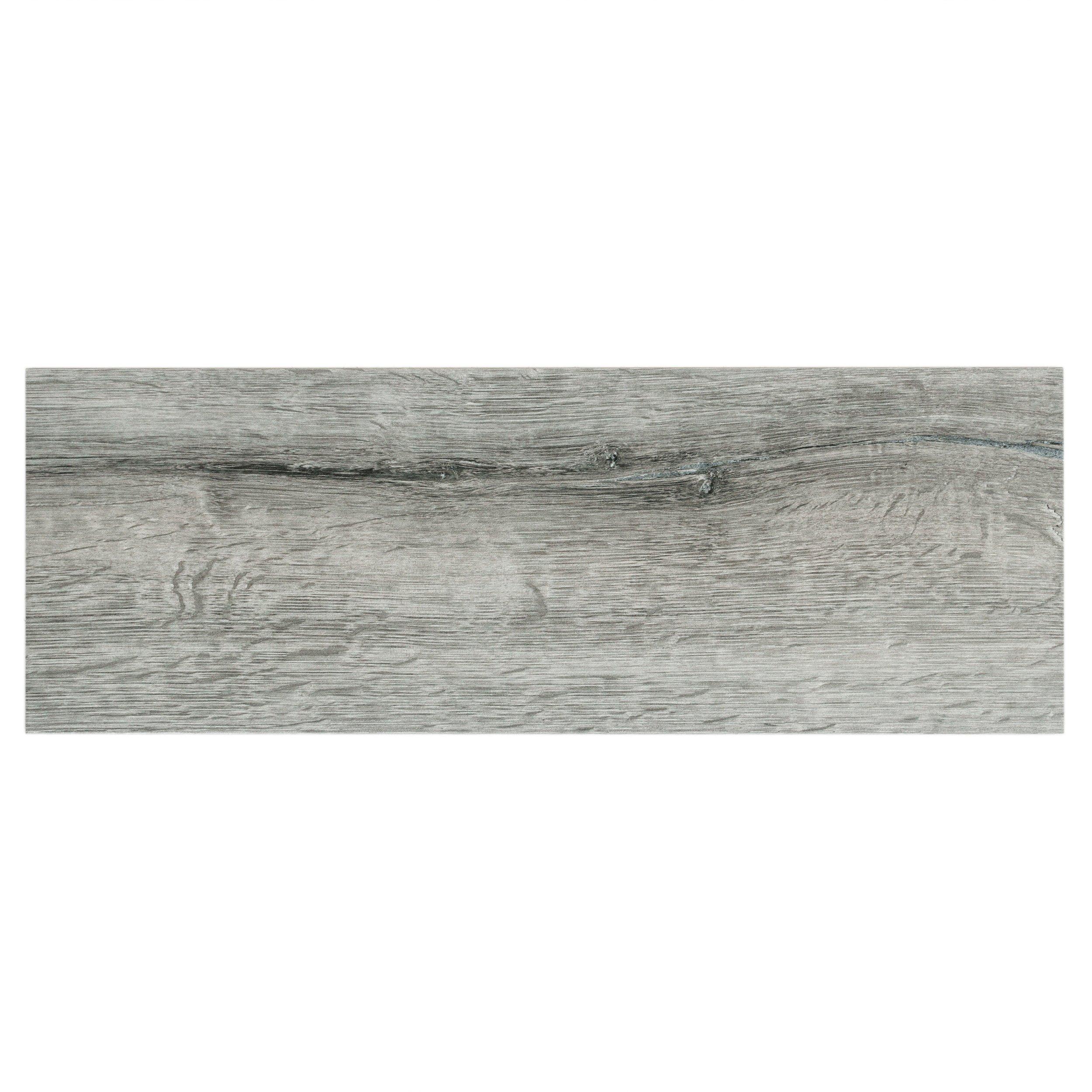 Ronne Gris Wood Plank Ceramic Tile 8 X 24 100414879 Floor And Decor