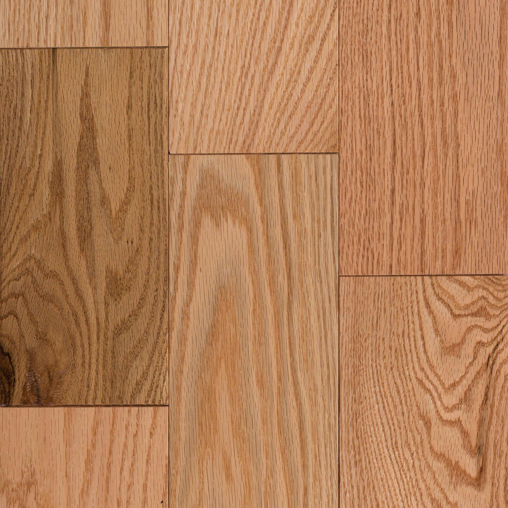 Natural Oak Hand Scraped Solid Hardwood - 3/4in. x 5in ...
