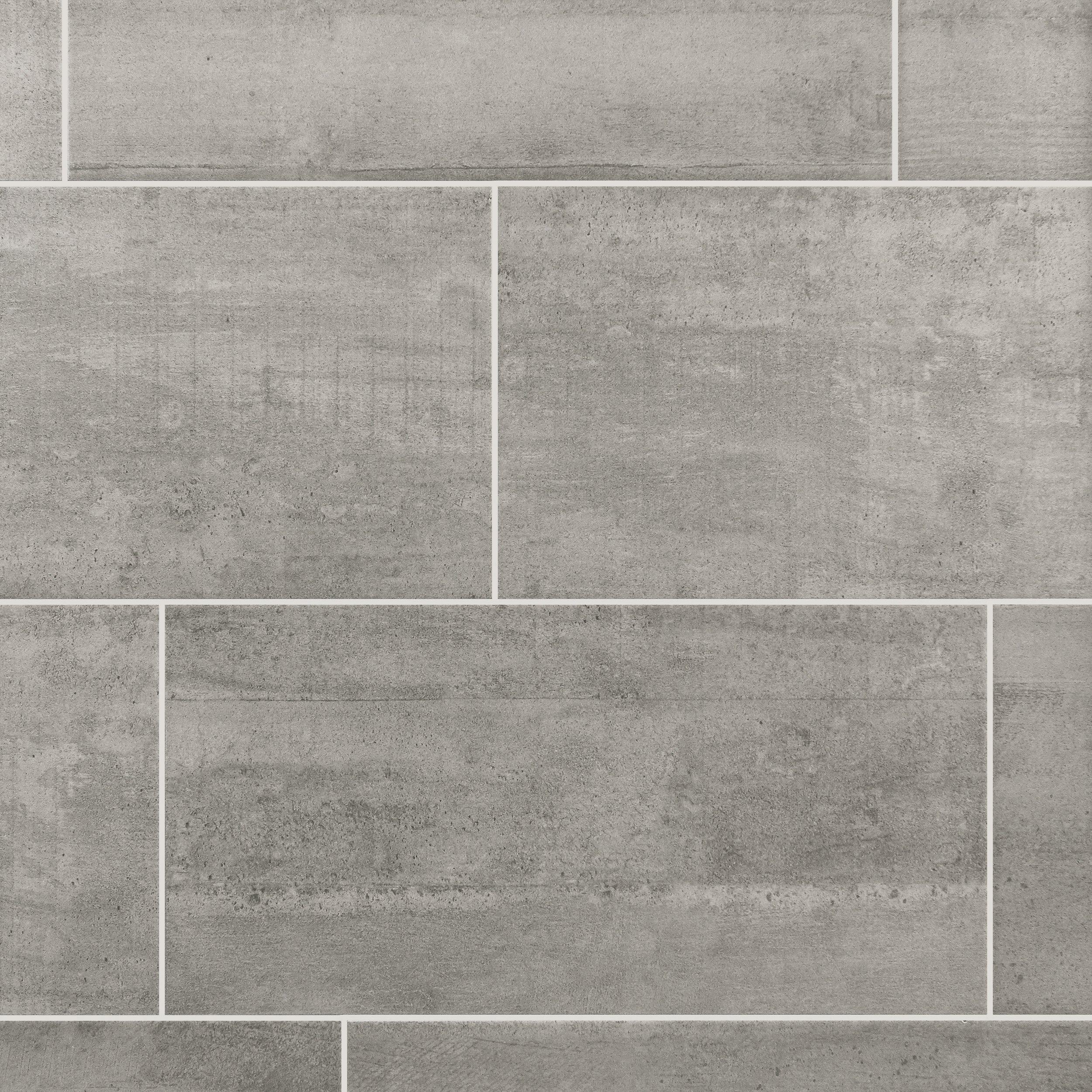 Idol Tear Gray Ceramic Tile 12 X 24 100192913 Floor And Decor