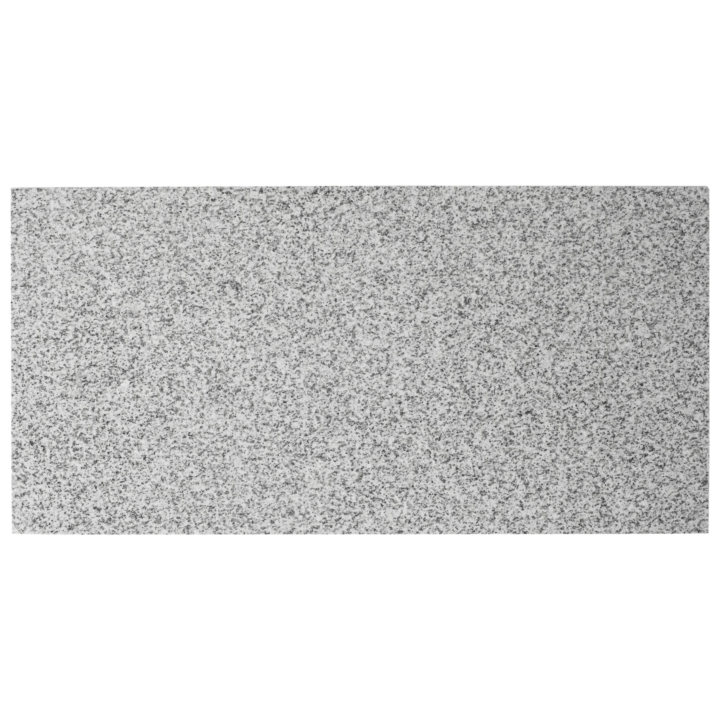 Luna Pearl Polished Granite Tile - 12 x 24 - 100195676 | Floor and Decor