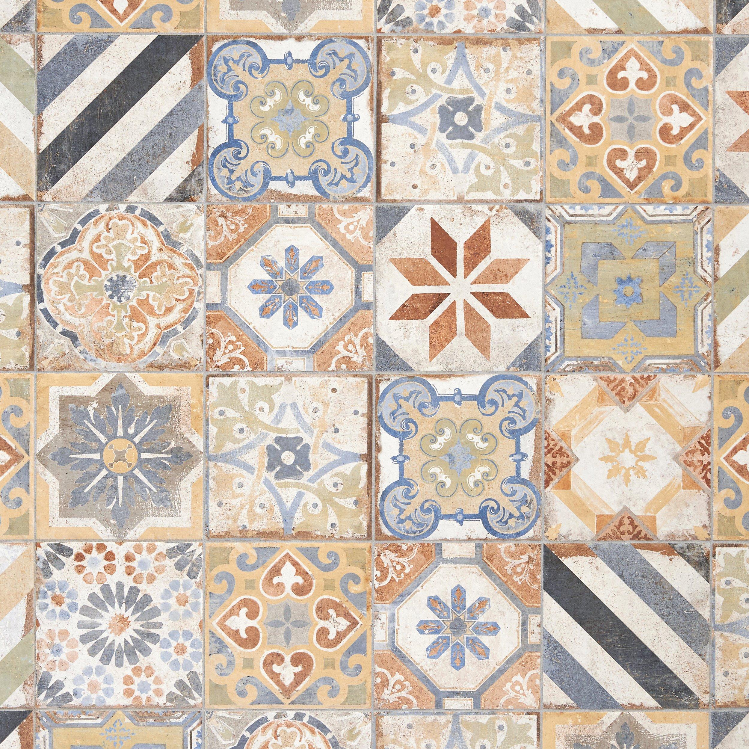 Clarkston Decorative Porcelain Tile 8 X 8 100483783 Floor