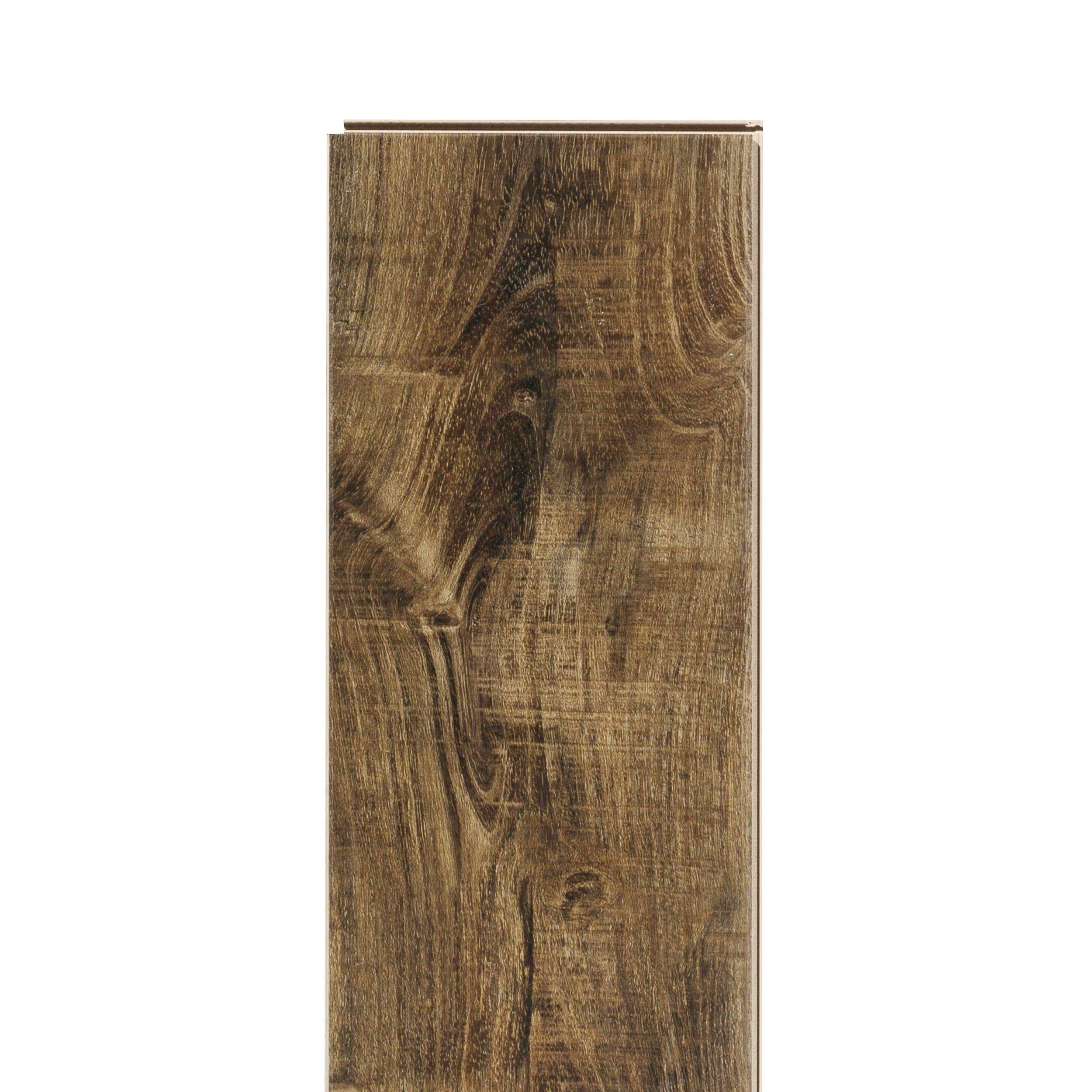 Coffee Oak Rigid Core Luxury Vinyl Plank Cork Back 5 5mm