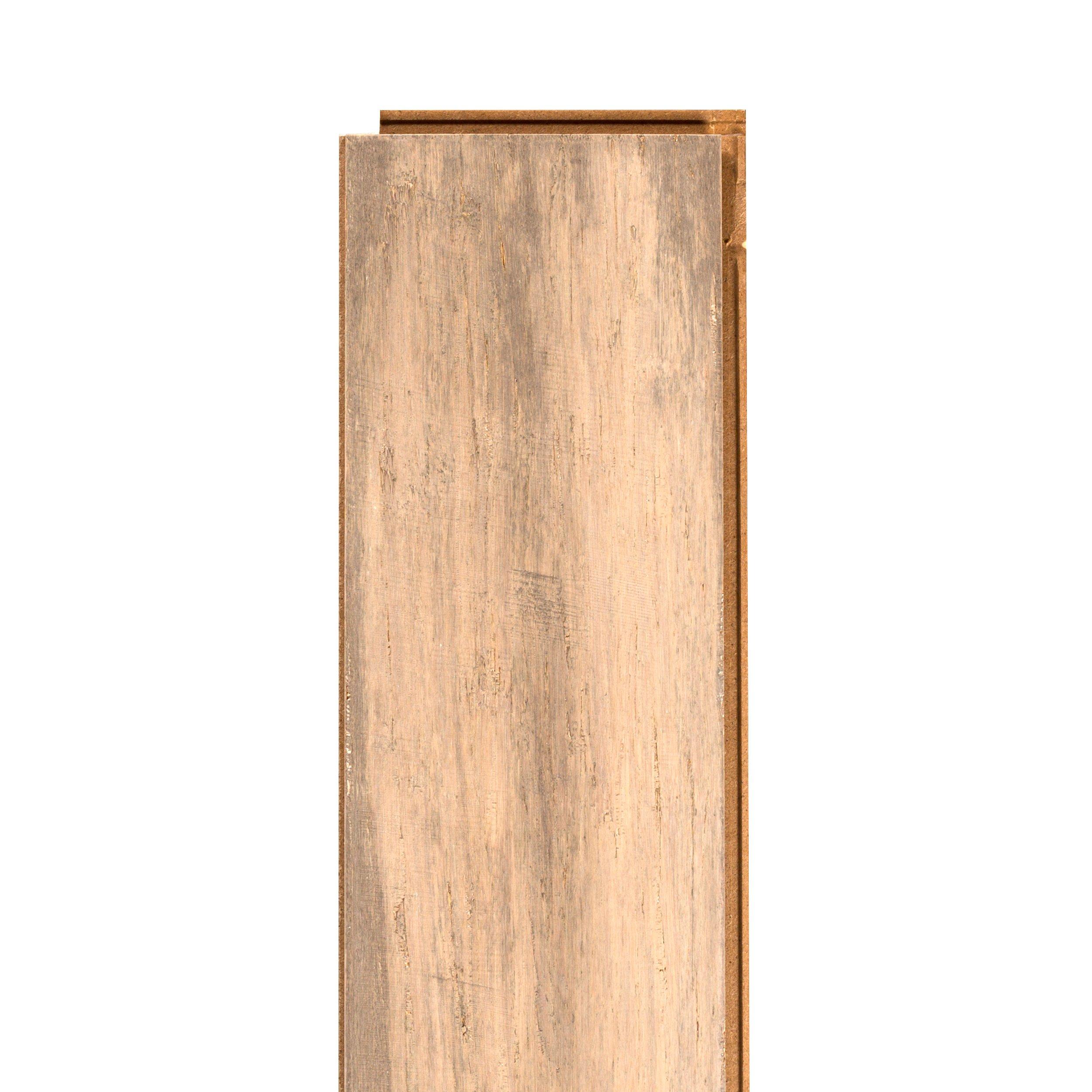 Bonsika Herringbone Distressed Solid Stranded Bamboo 3 8in X 3 1 2in 100426352 Floor And Decor