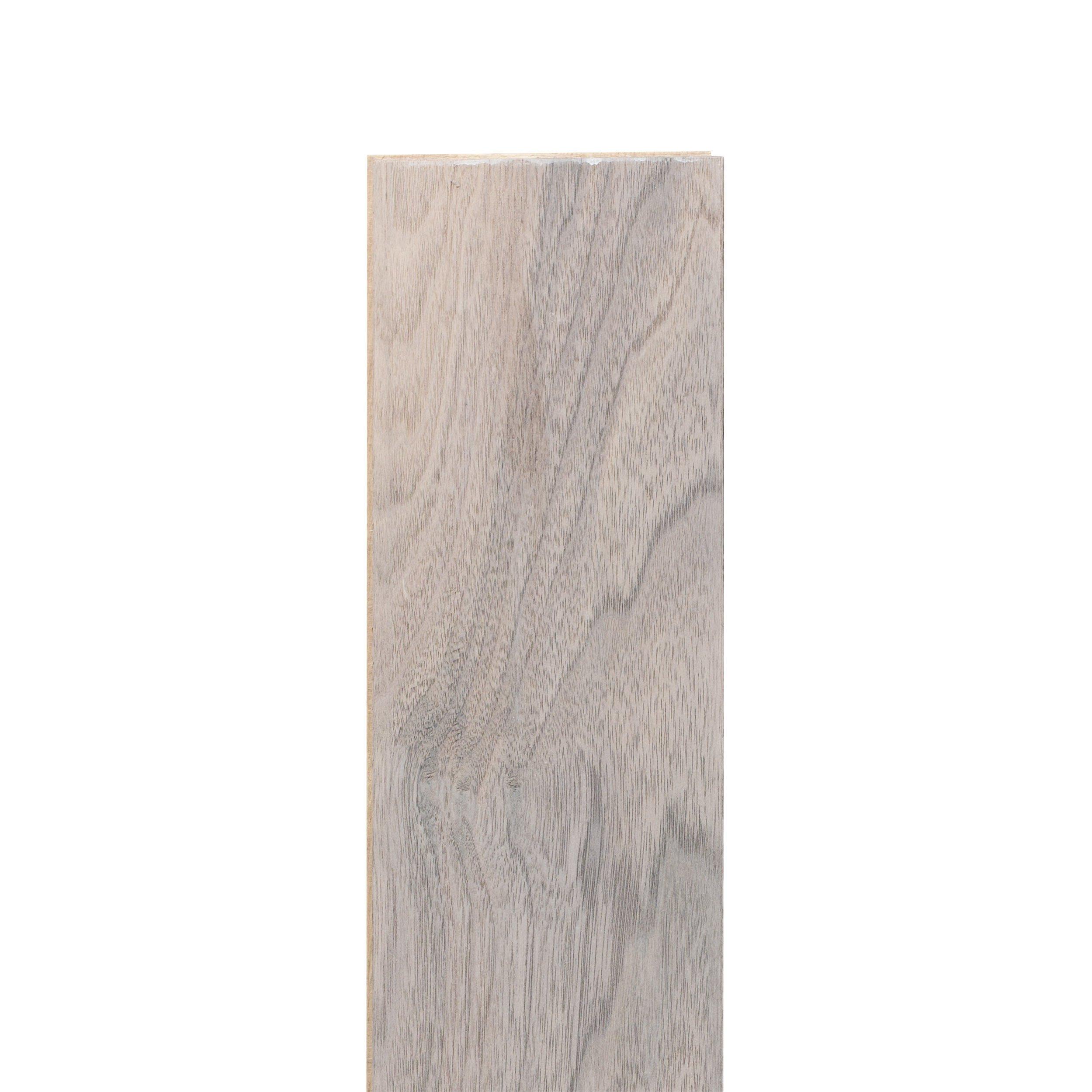 Mocha Hickory Hand Scraped Engineered Hardwood 3 8in X Multi Width 100499284 Floor And Decor