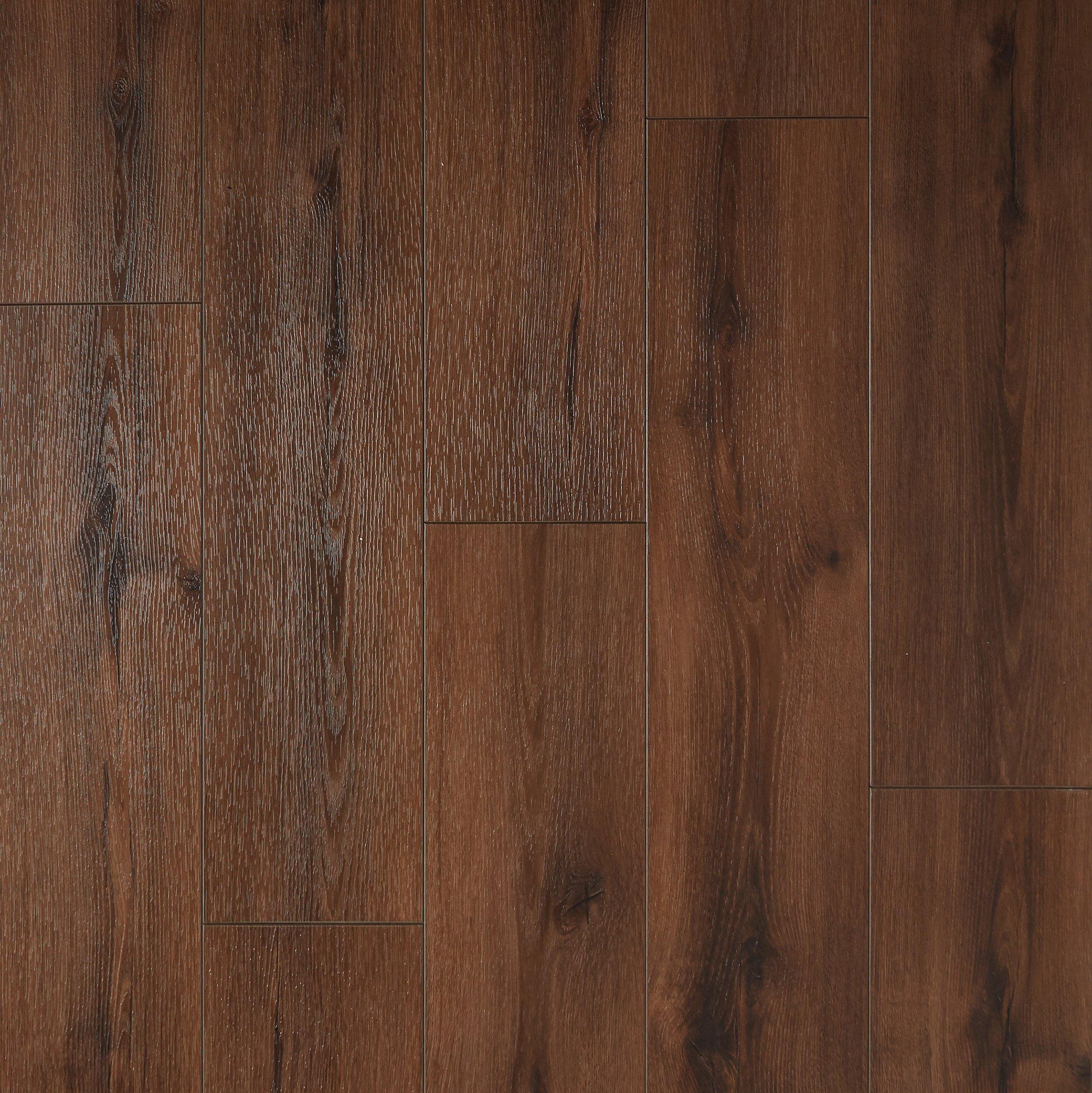 Coffee Oak Rigid Core Luxury Vinyl Plank Cork Back 5 5mm