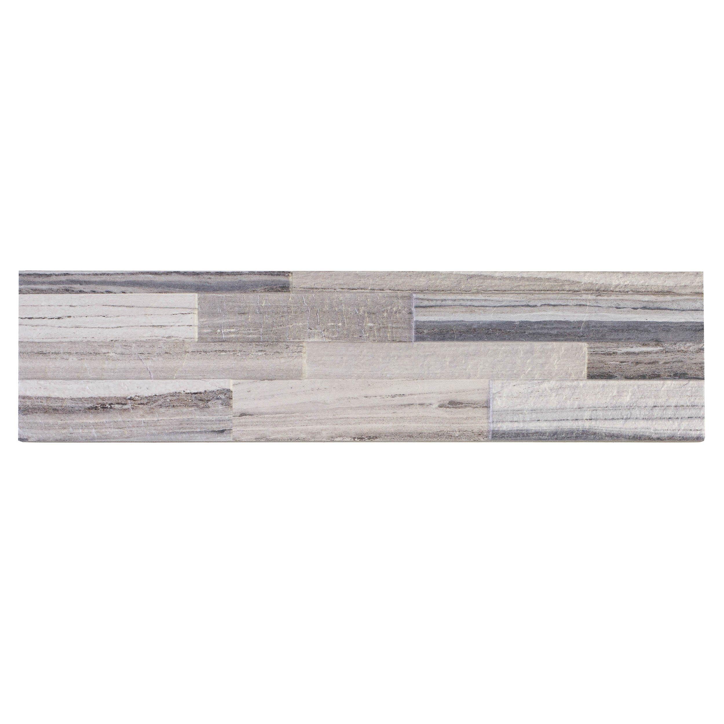 Palissandro Blanc Porcelain Panel Ledger 6 X 24 100573286 Floor And Decor