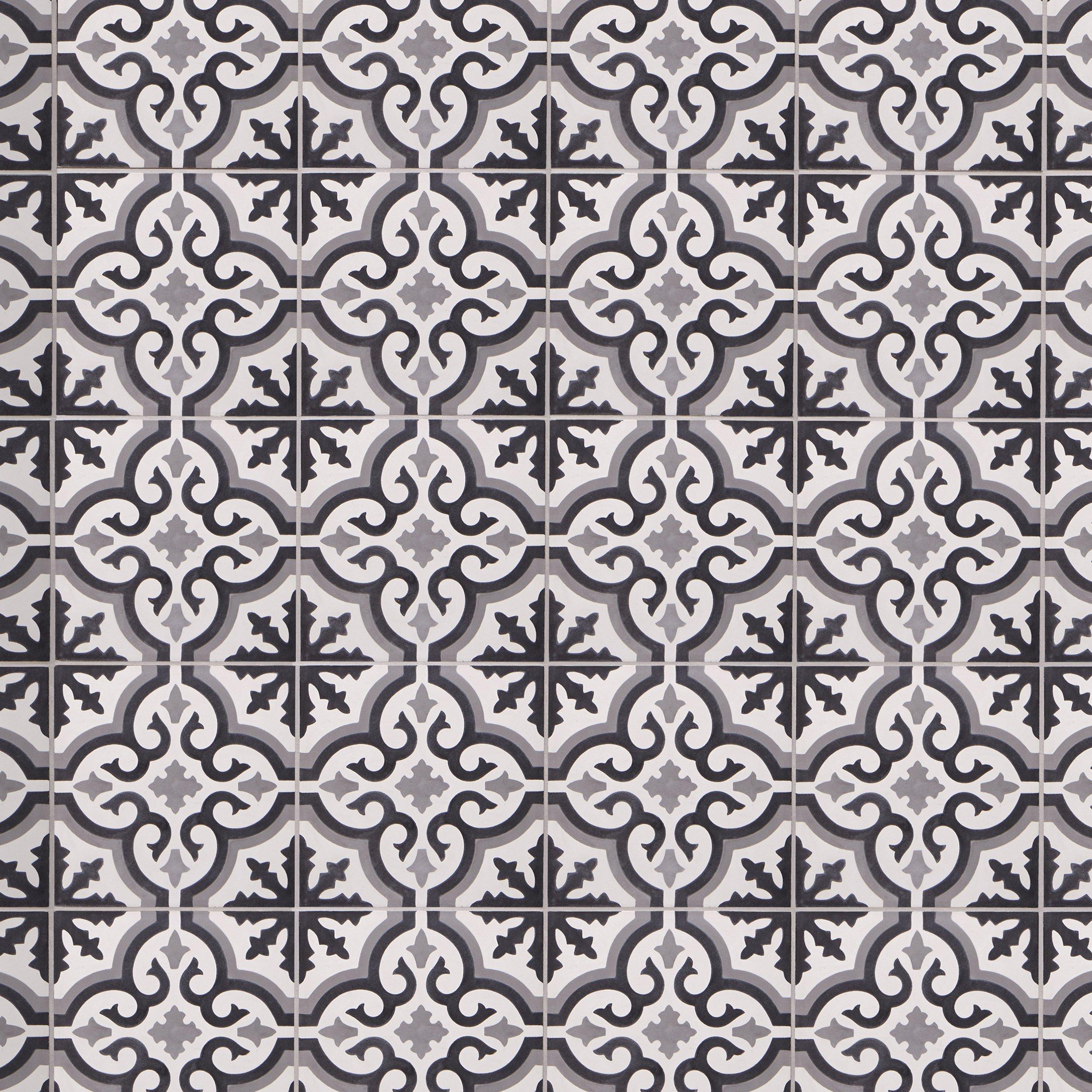 Bayona Deco Ii Matte Porcelain Tile 8 X 8 100698893 Floor