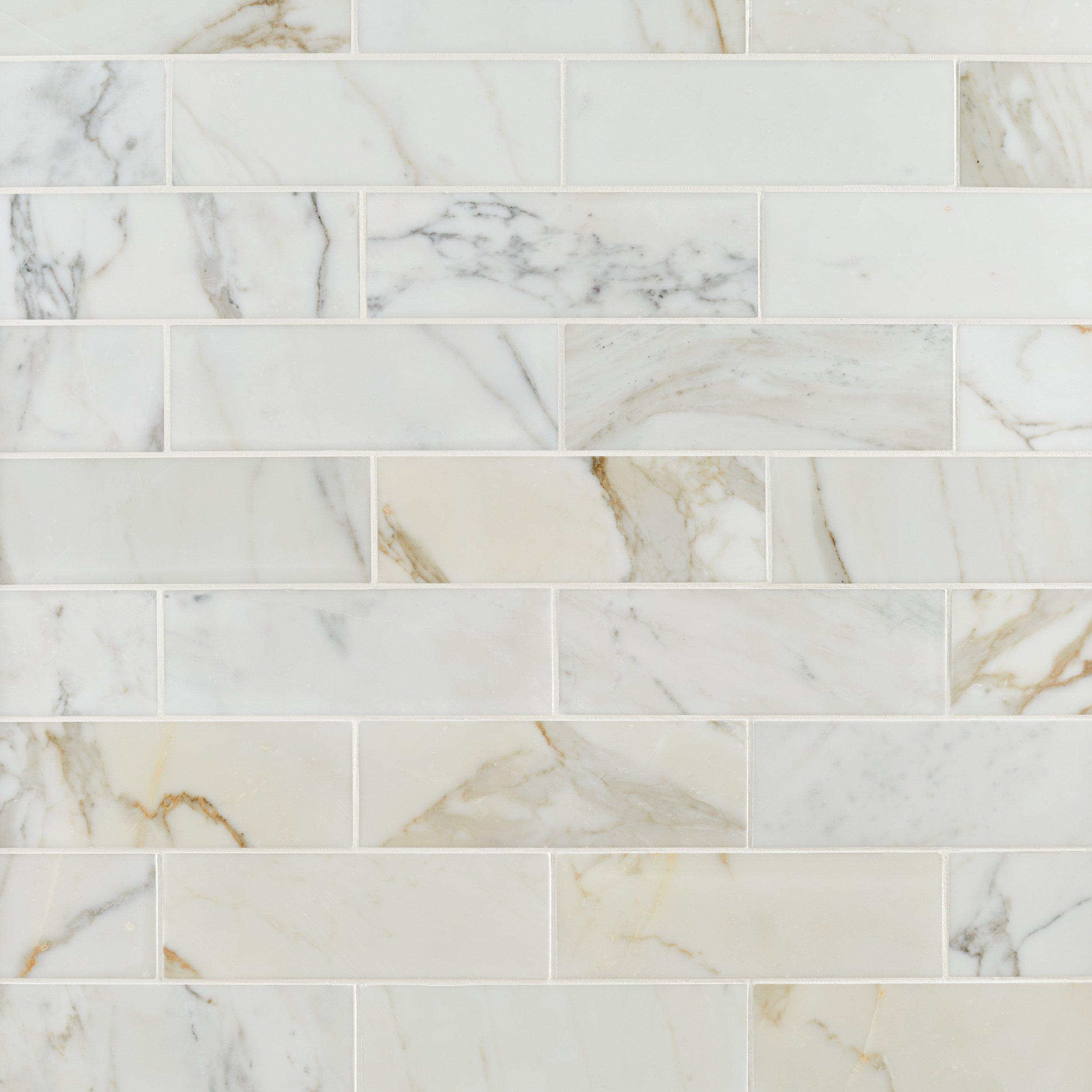 Bianco Orion Polished Marble Tile - 8 x 20 - 100708759 ... (230 x 230 Pixel)