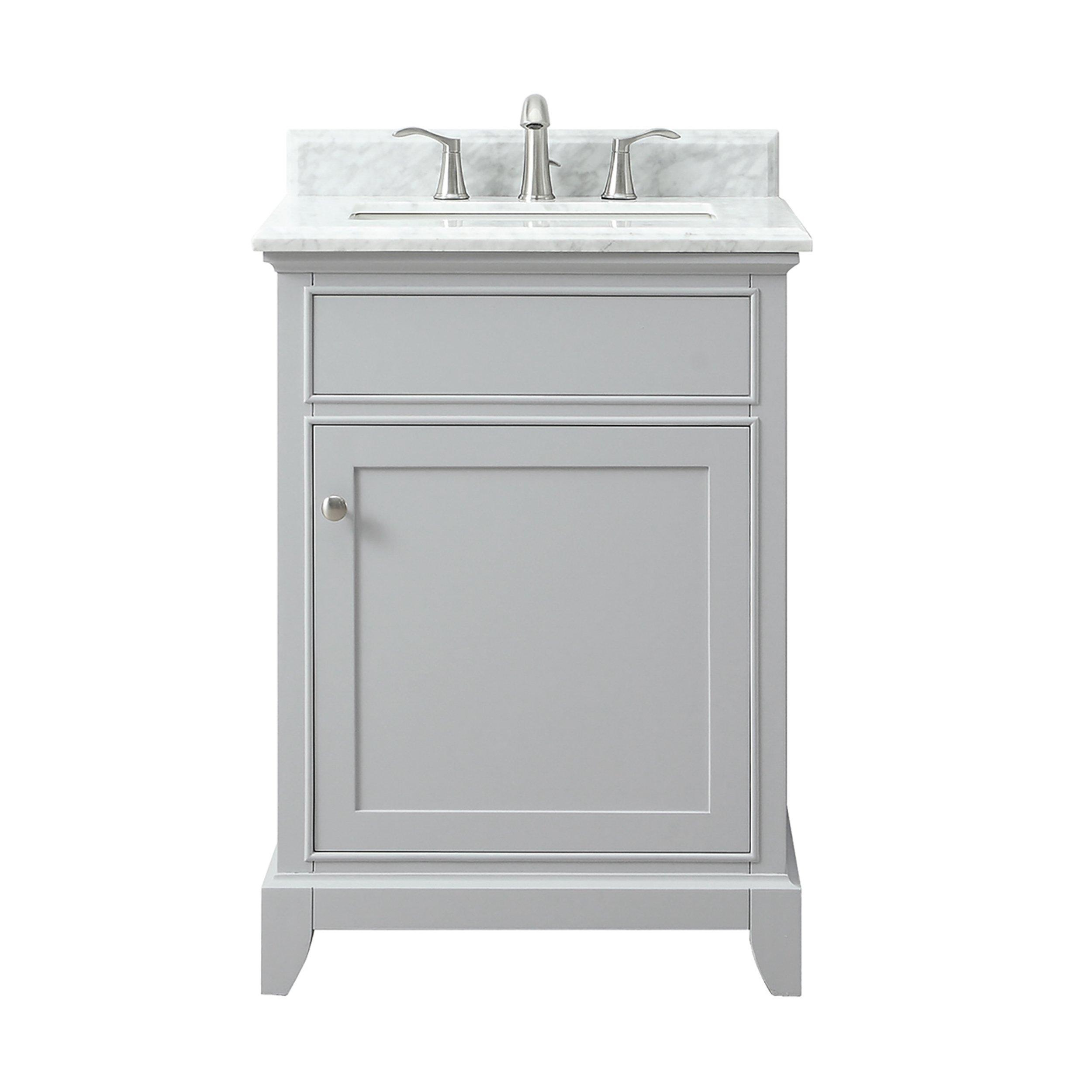Sterling 25 In Vanity With Carrara Marble Top 25in 100610369