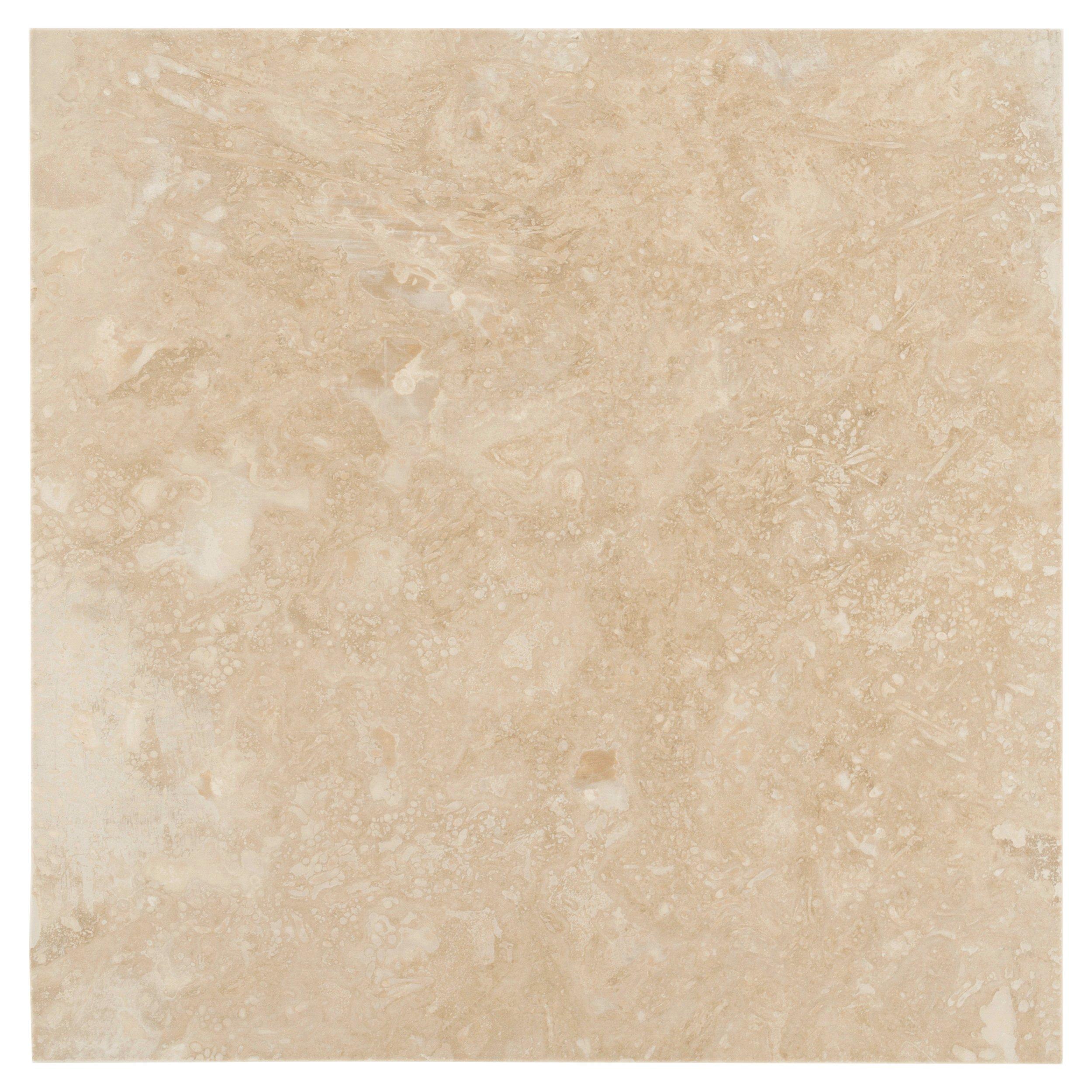 Paros Honed Filled Travertine Tile 18 X 18 100378140 Floor And Decor