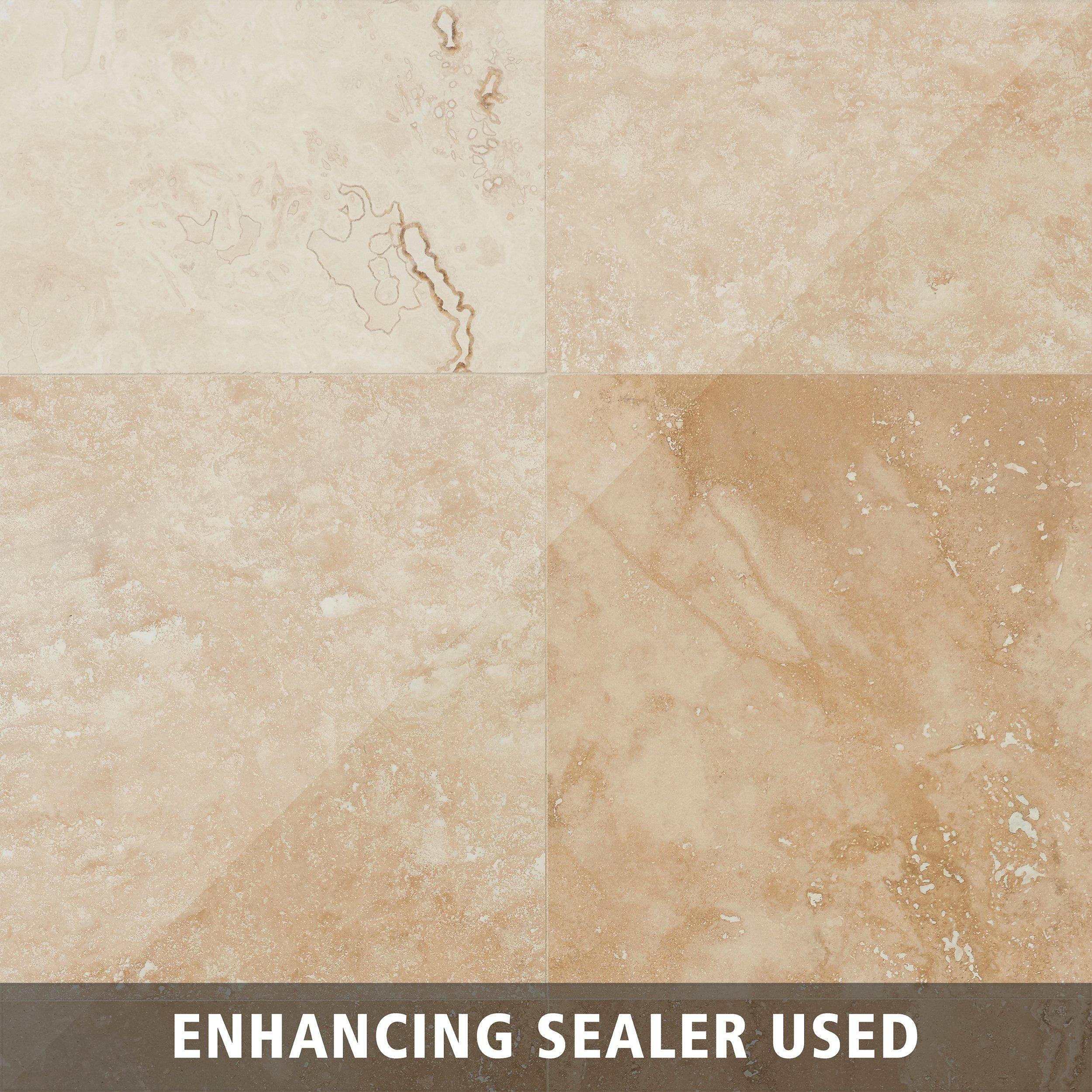 travertine tile honed caria light stone floor decor
