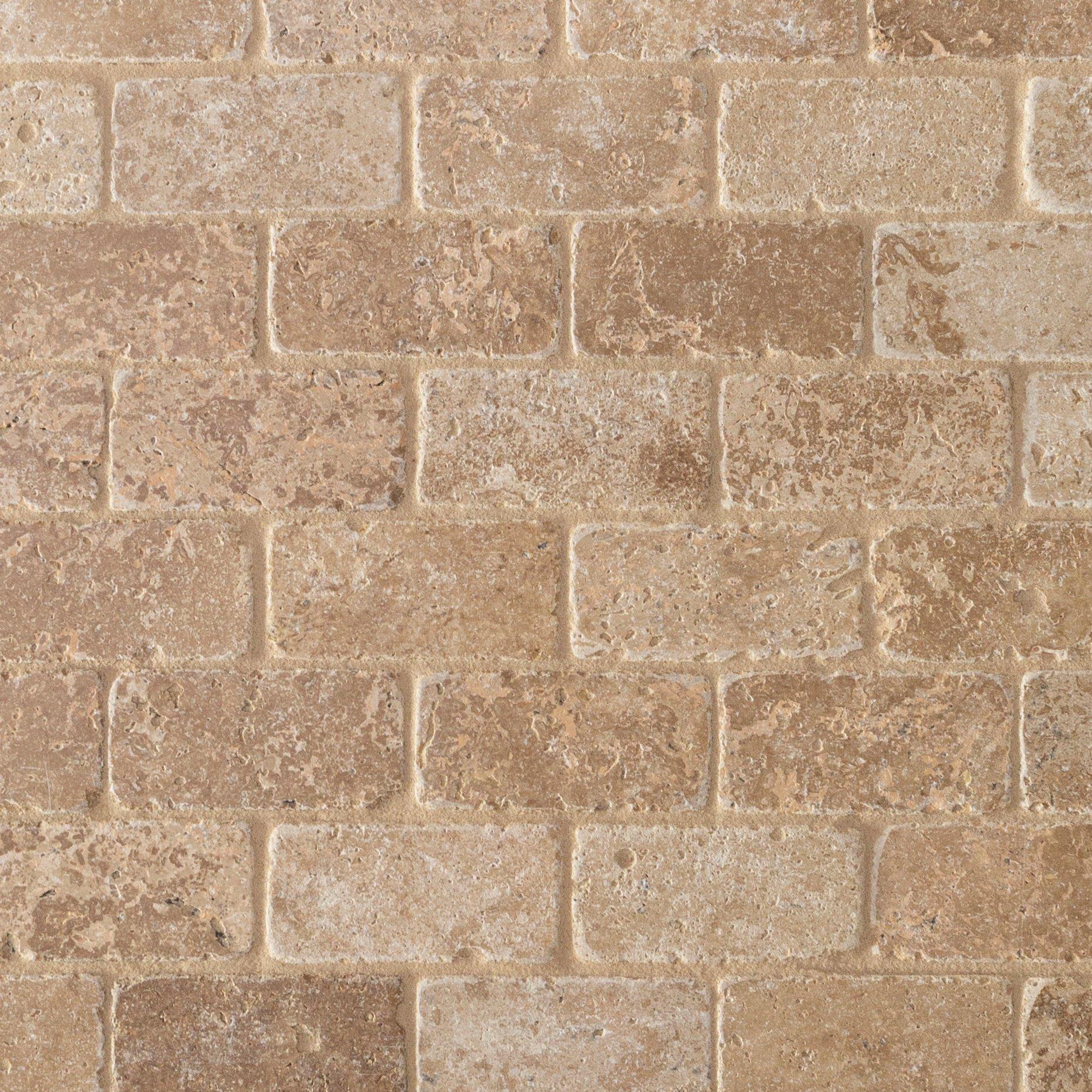 Travertine mosaic