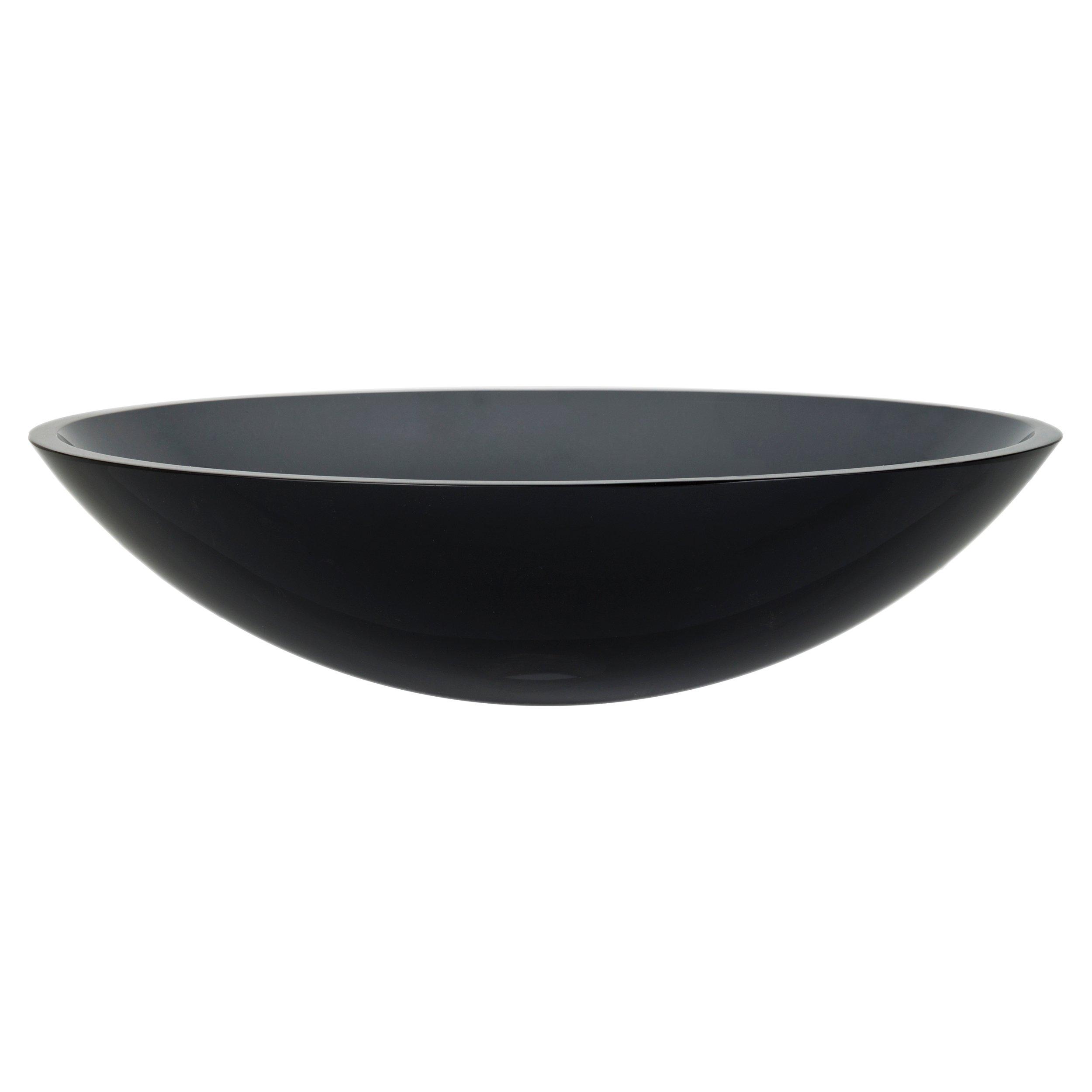 Square Basin Glass Vessel Sink - 23 x 14 - 937400126 ...