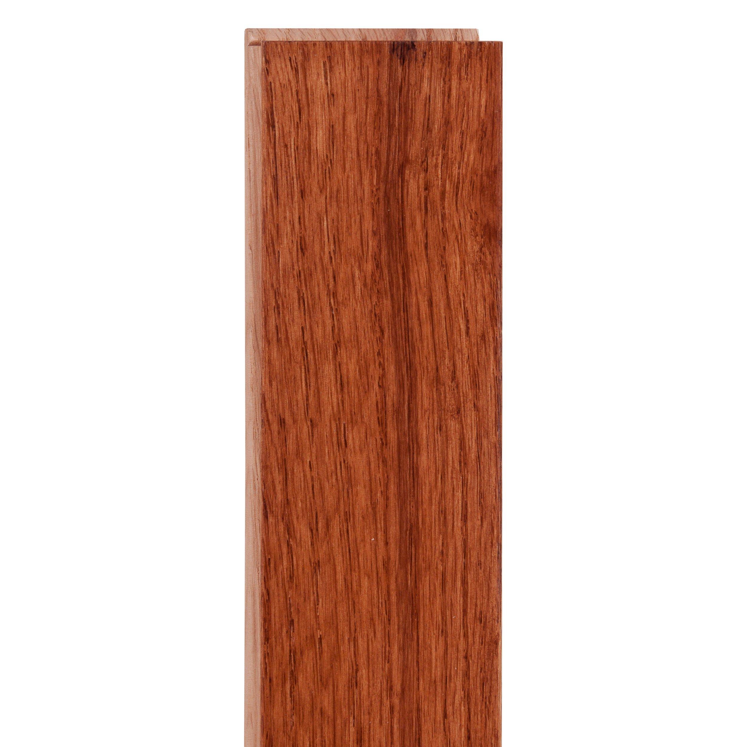 Bruce Laurel Gunstock Oak 3 4 In Thick X 2 1 4 In Wide X Varying Length Solid Hardwood Flooring 20 Sq Ft Case Cb924 The Home Depot Solid Hardwood Floors Hardwood Floors Oak Hardwood Flooring