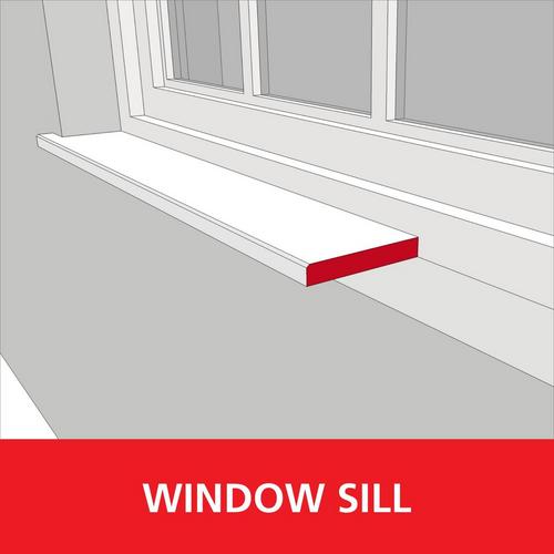 What is a window sill?