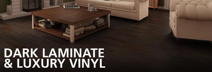 dark luxury vinyl plank flooring